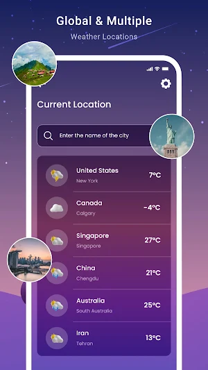 Weather forecast Screenshot 3