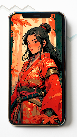 Samurai Woman HD Wallpapers Screenshot 3