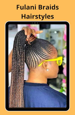 Fulani Braids Hairstyles Screenshot 2
