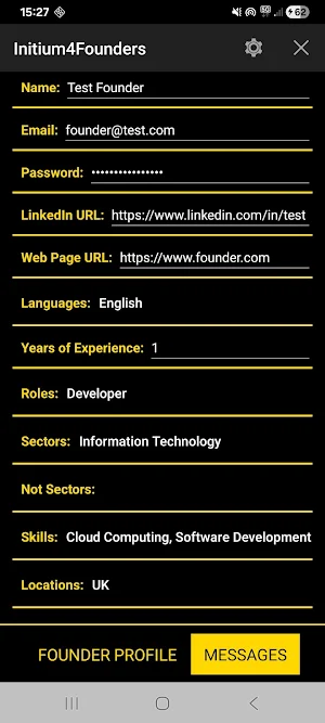 Initium4Founders Screenshot 0