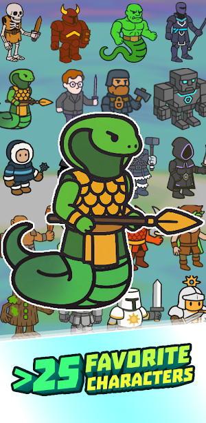 Fantasy Warriors! Screenshot 1