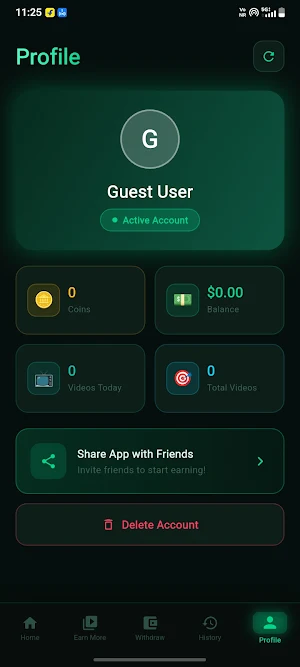 Earn Money Watching Video Screenshot 3