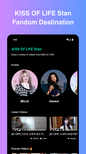 KISS OF LIFE Stan(KPOP Fandom) Screenshot 0