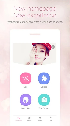 PhotoWonder: Beauty, Collage Screenshot 0