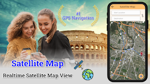 GPS Maps - Live Satellite View Screenshot 0
