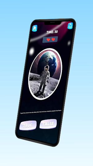 True or False: Space Quiz Game Screenshot 2