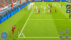 League Football Match Game Screenshot 1