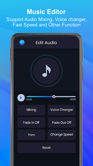 Super Sound Editor - MP3 Cutte Screenshot 1