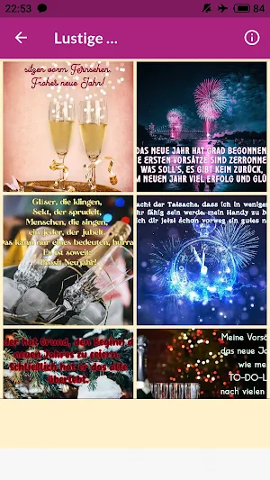 Neujahrswünsche Screenshot 3
