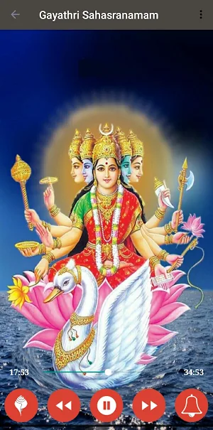 Gayathri Sahasranama Stotram Screenshot 2