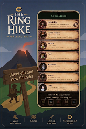 The Ring Hike: Walking RPG Screenshot 2