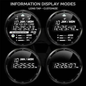 WatchFace WFP 243 Sporty MOD2 Screenshot 1