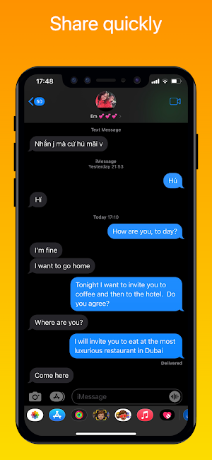 Messages iOS 15 Screenshot 3