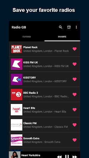 Radio UK: Dab, AM & FM Radio Screenshot 1