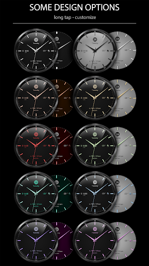 WFP 310 minimal watch face Screenshot 1