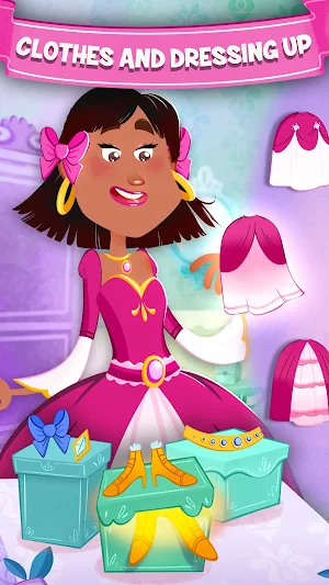 Princess Hair Salon for girls Screenshot 0