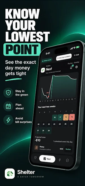 Shelter: Payday Budget Planner Screenshot 2