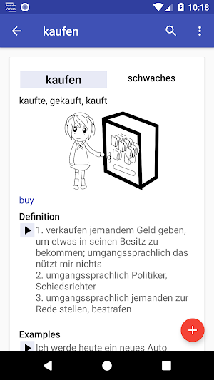Deutsche Verben Screenshot 1