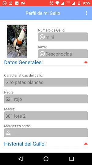 Control Gallero Screenshot 3