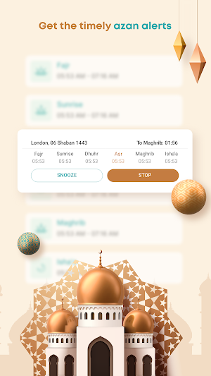 Qibla Direction, Prayer Times Screenshot 1