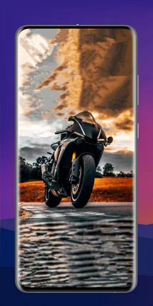 Motorcycle 4K Wallpaper Screenshot 0