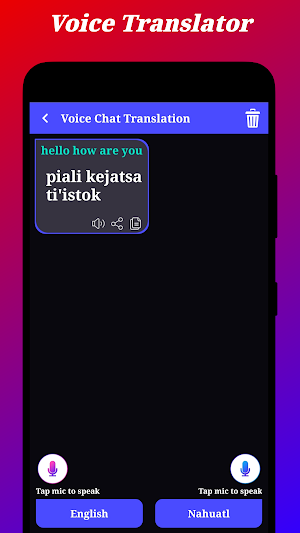 Nahuatl Translator Screenshot 2