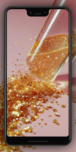 Shimmer Glow-Glitter Wallpaper Screenshot 2