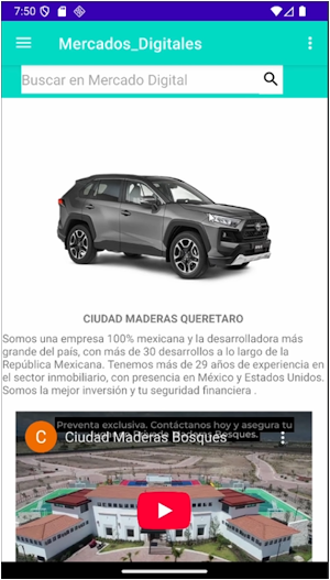 Mercados Digitales Screenshot 0