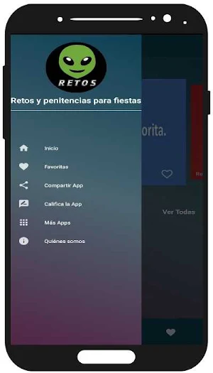 Retos y penitencias para fiest Screenshot 2