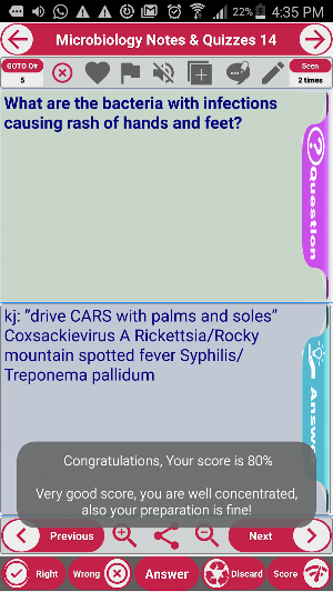 USMLE PART 1: 6000 Study Notes, Concepts & Quizzes Screenshot 3