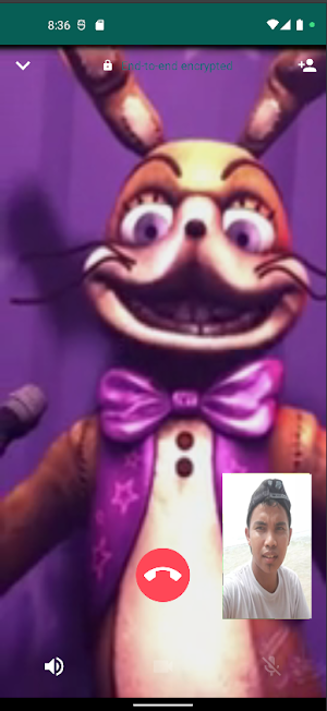 Glitchtrap Fake Video Call Screenshot 1