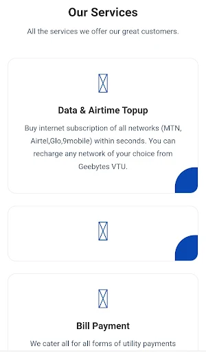 Geebytes VTU Screenshot 2