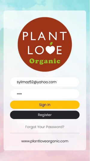 Plant Love Organic Screenshot 1