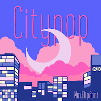 NmCitypop™ Latin FlipFont