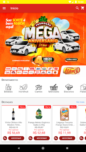 Itão Hipermercados Screenshot 0