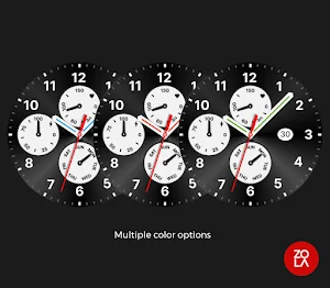 Modern Black Watch Face Screenshot 2
