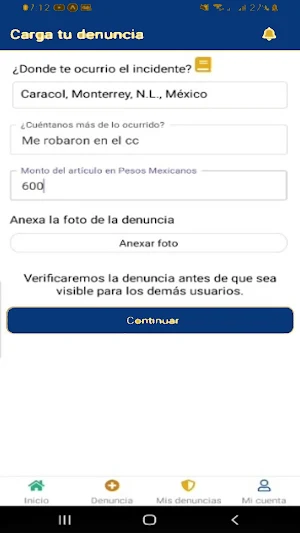VT Recaudación Screenshot 1