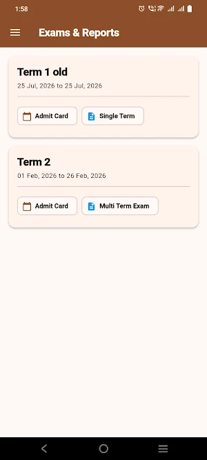 MB Public School Parent App Screenshot 1