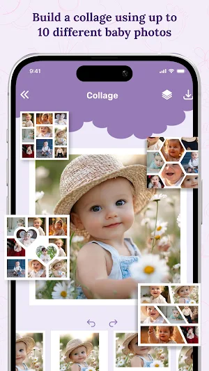NewBorn Baby Birth Photo Frame Screenshot 3