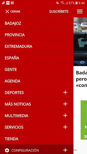 laCronicaBadajoz Screenshot 2