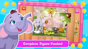 Puzzle for Kids - Preschool Learning Games Screenshot 1