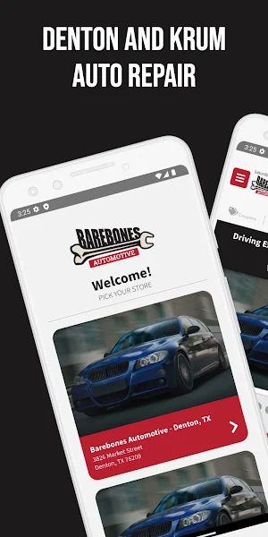 Barebones Automotive Screenshot 0