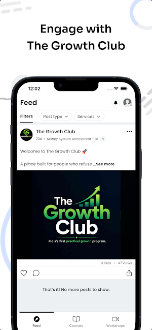 The Growth Club Screenshot 0