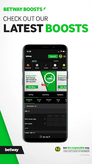 Betway NJ: Sportsbook & Casino Screenshot 0
