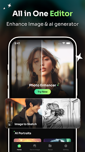 EnhanceMe - AI Photo Enhancer Screenshot 1