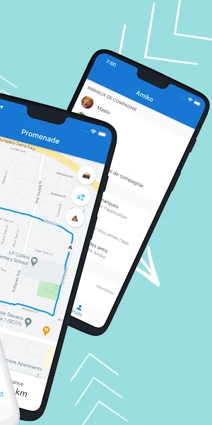 Amiko - Dog walk tracker Screenshot 1