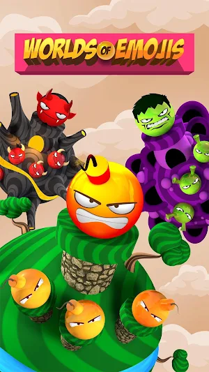 Worlds of Emojis - Match Game Screenshot 0