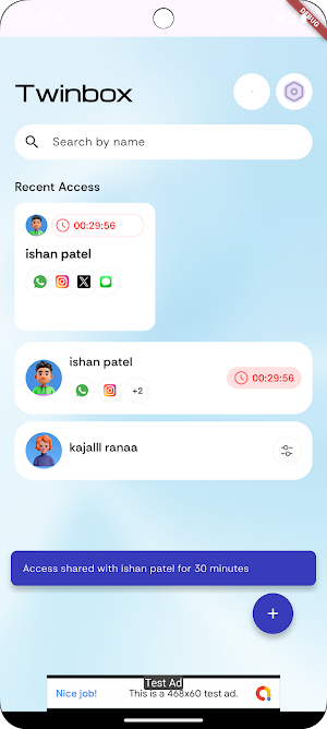 Twinbox Screenshot 1