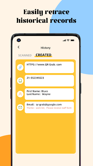 QR Grab: Make&Read - Fast&Easy Screenshot 3