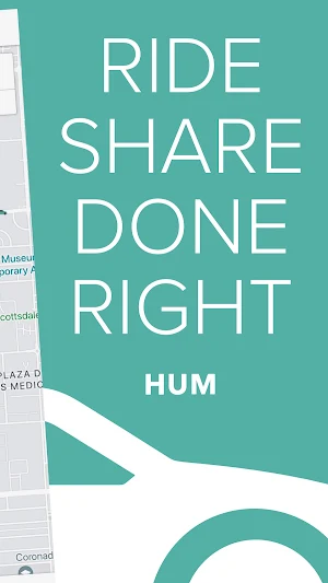 HUM Rideshare Screenshot 1